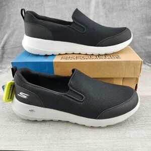 Skechers Performance Men 14 (EU48) Go Wal Max Clinched Black  Slip on NIB